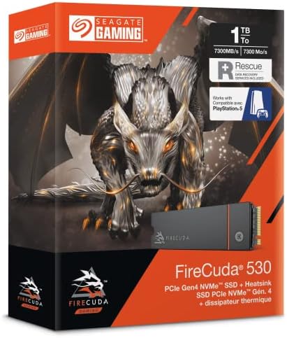 Seagate FireCuda 530 1TB (con disipador)