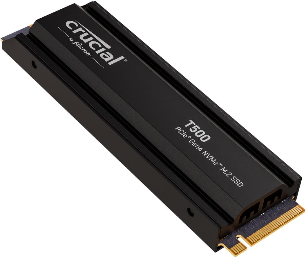 Crucial T500 1TB (con disipador)