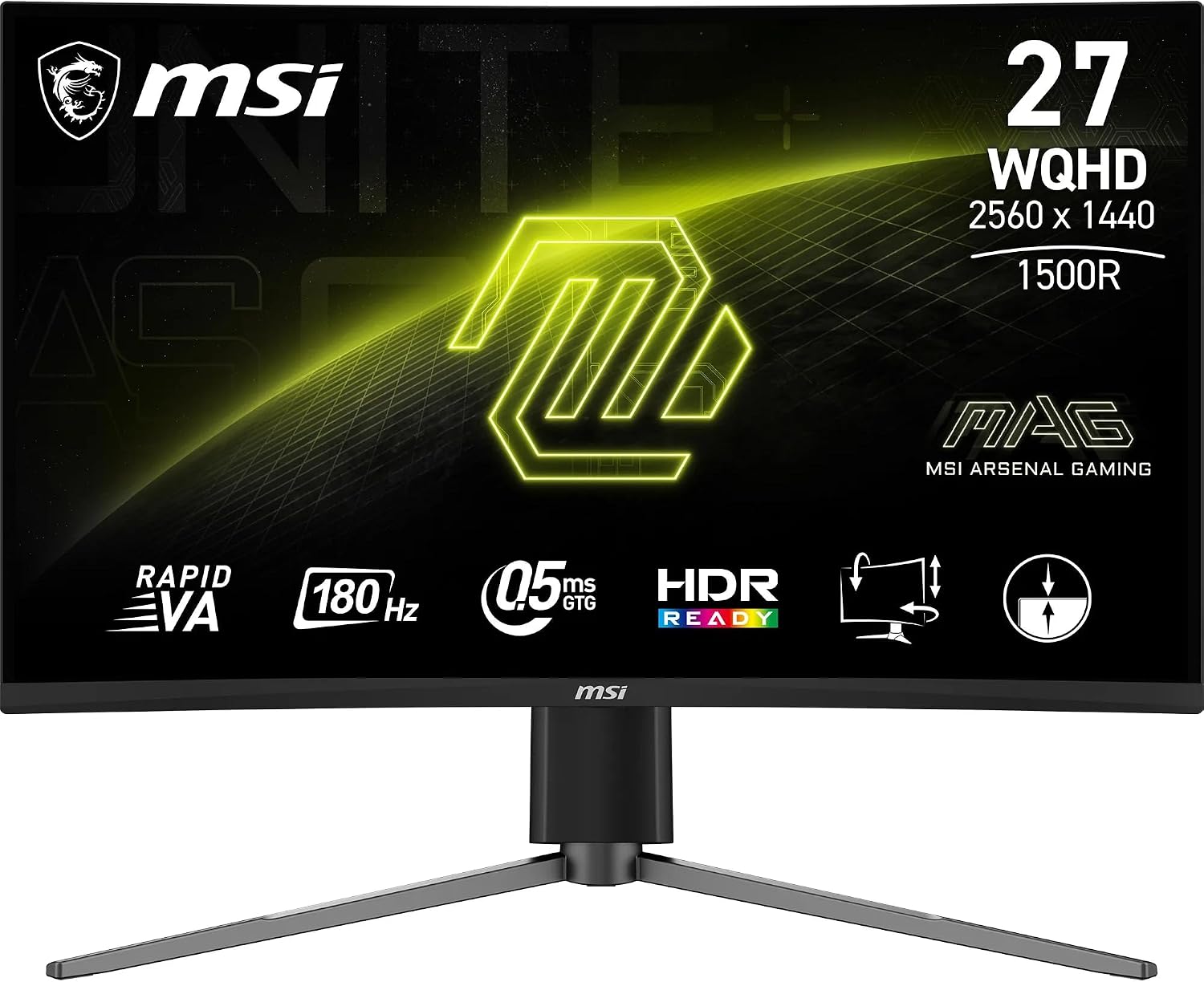 MSI MAG 27CQ6PF vs BenQ MOBIUZ EX2710Q: cuál monitor gaming QHD comprar en 2026